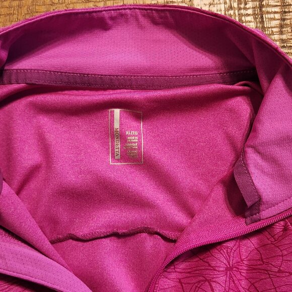 Mondetta 1/4 zip long sleeve athletic top - Picture 15 of 16